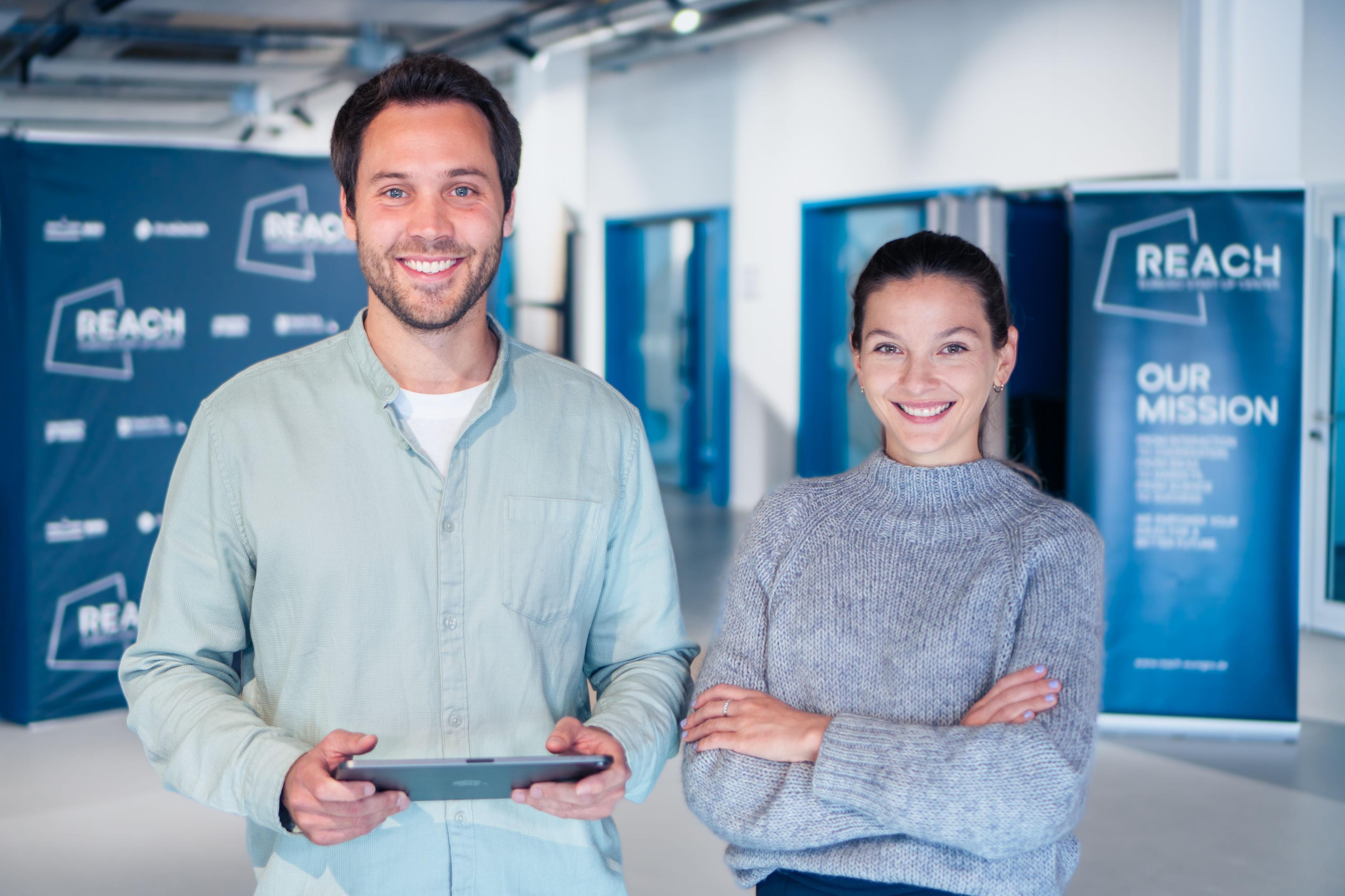 Leonard Greulich und Yola Biermann