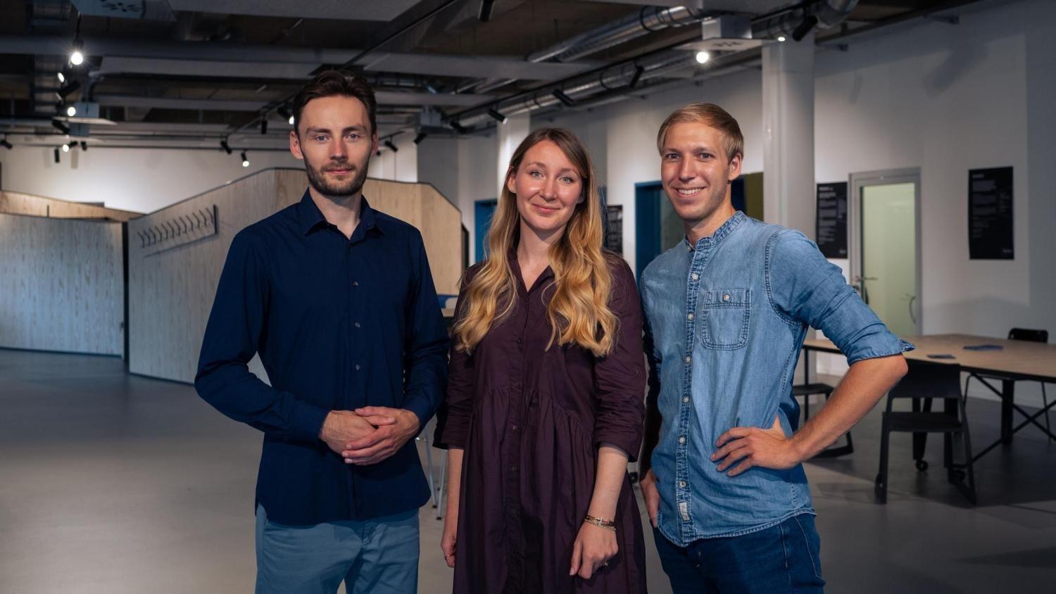 Christopher Stein, Lena Stein und Timo Dümke