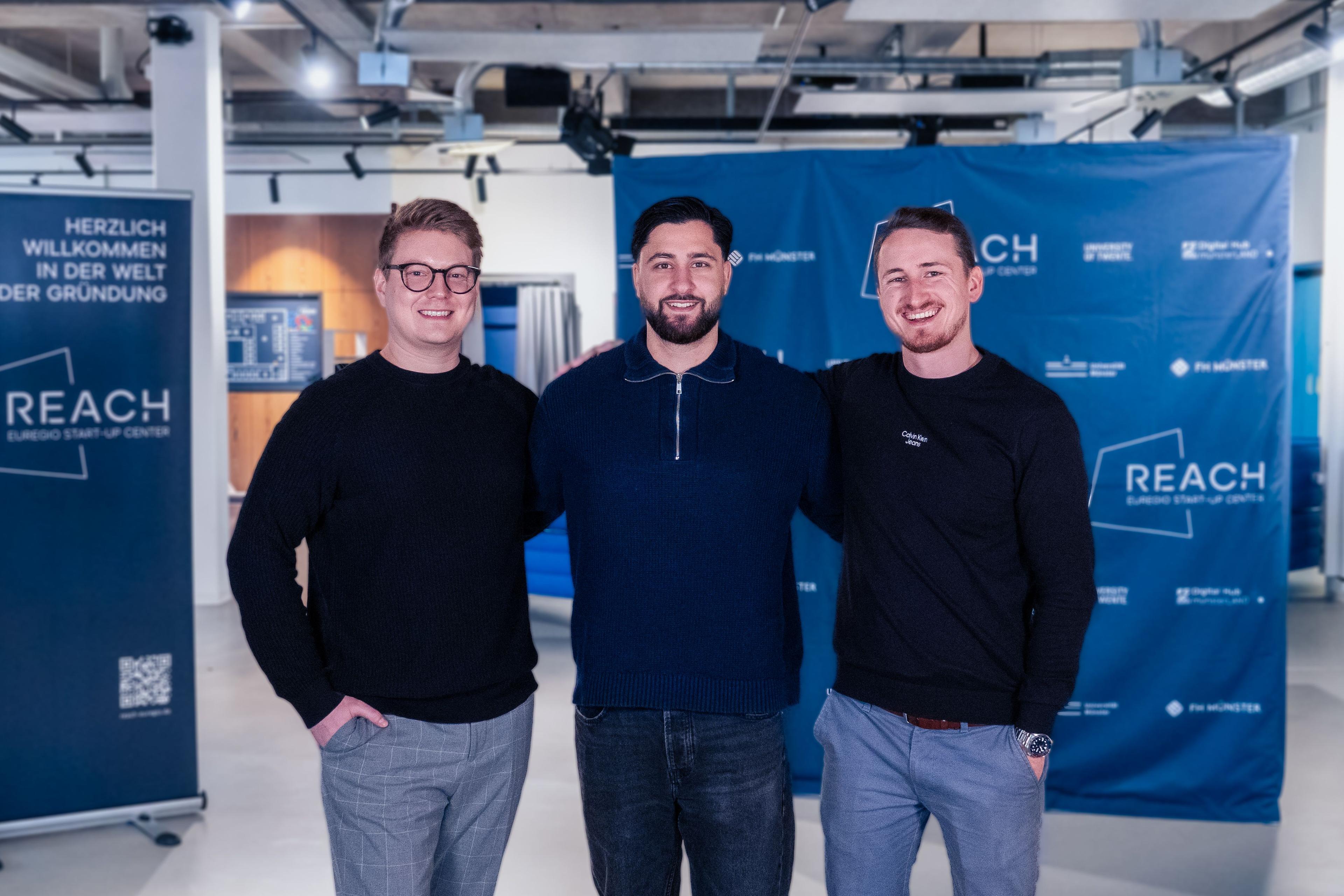 Robin Yildirim, Tim Uhlott und Janis Poggemann