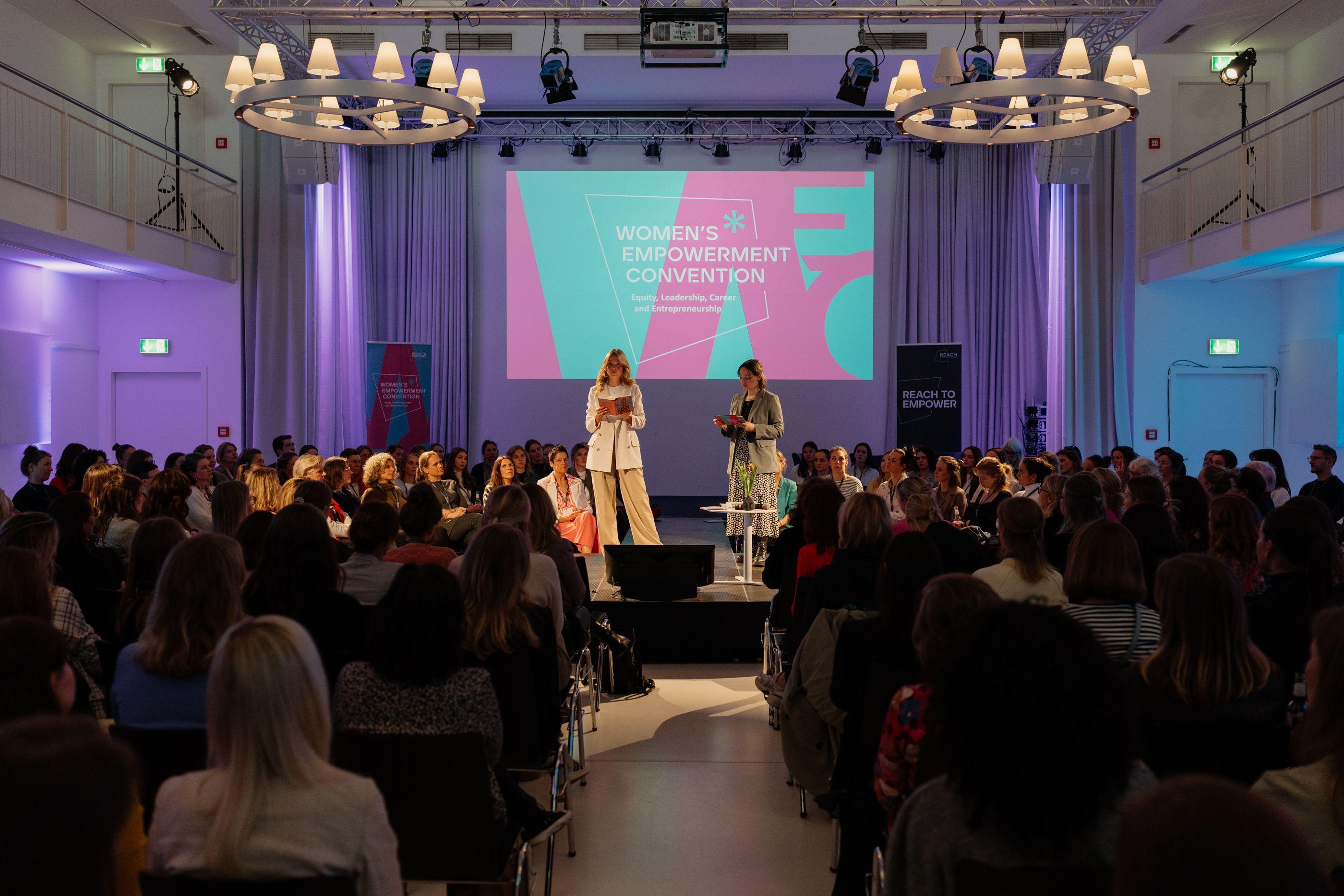 Women's* Empowerment Convention 2024. Bühnenprogramm im Factory Hotel.