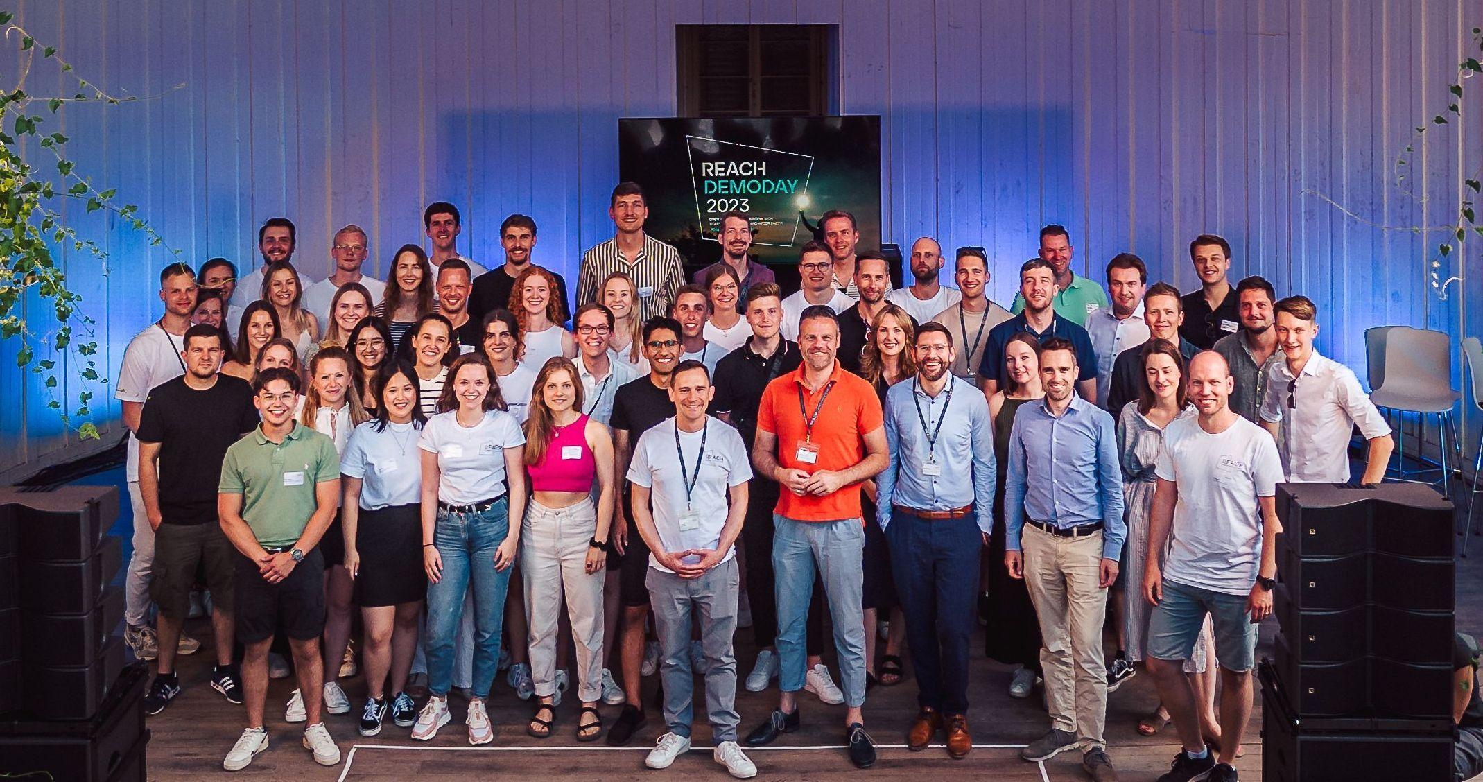 Teamfoto des REACHs vom Demoday 2023
